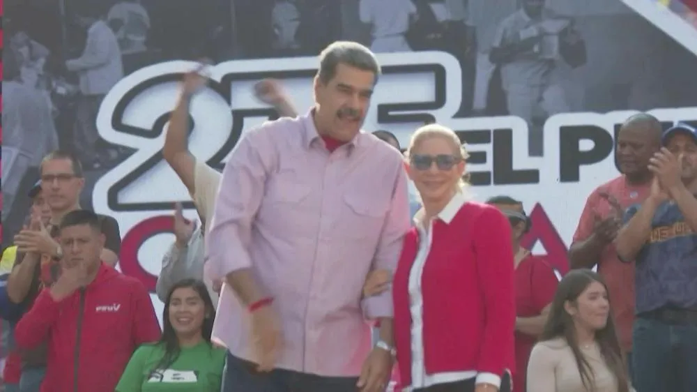 Esposa de Maduro tem 'problema muito delicado no coração'