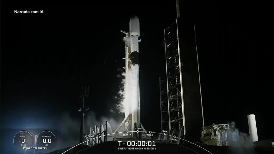 Destroço de foguete da SpaceX colide com a Lua