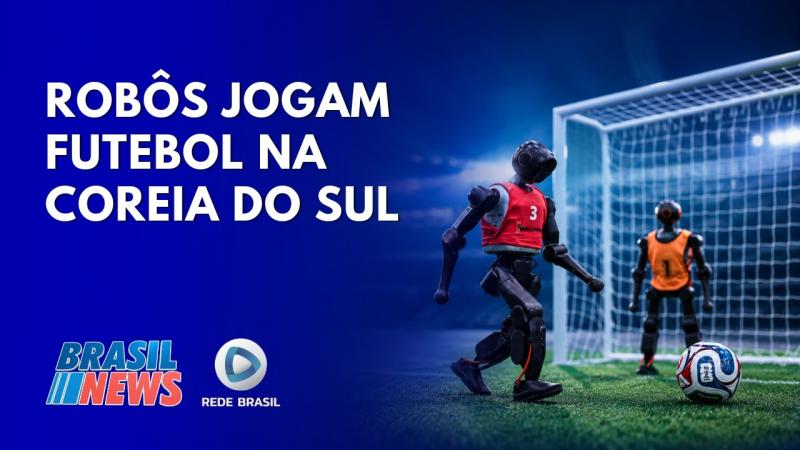  ROBÔS HUMANÓIDES DISPUTAM FUTEBOL NA COREIA: AVANÇO DA IA SURPREENDE |