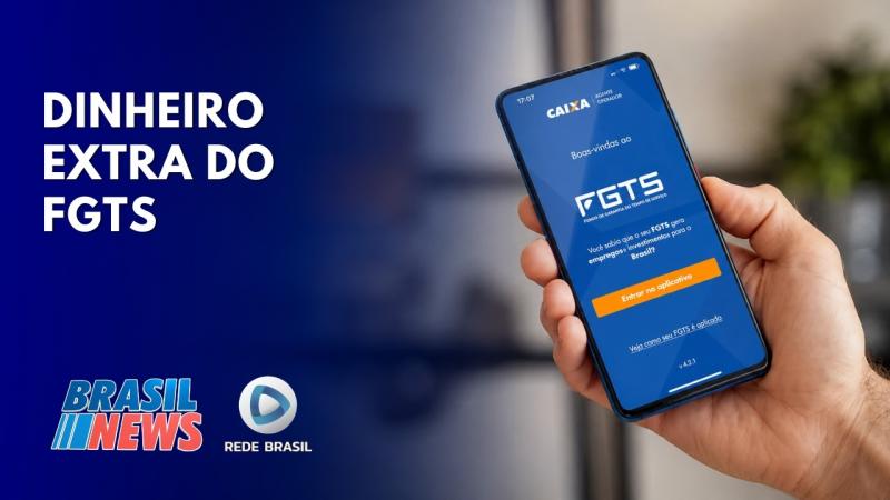 FGTS LIBERA R$13 BILHÕES EM LUCRO PARA 138 MILHÕES DE TRABALHADORES | BRASIL NEWS