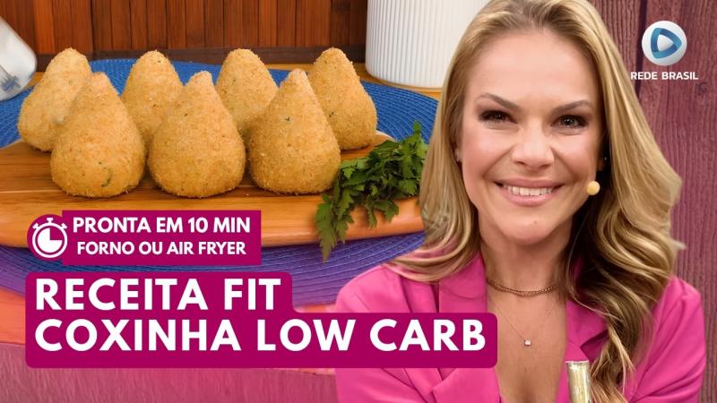 COXINHA LOW CARB SEM FARINHA E SEM FRITURA: