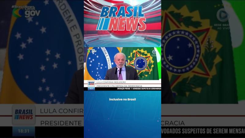 RUMO A 2026: LULA CONFIRMA DISPUTA