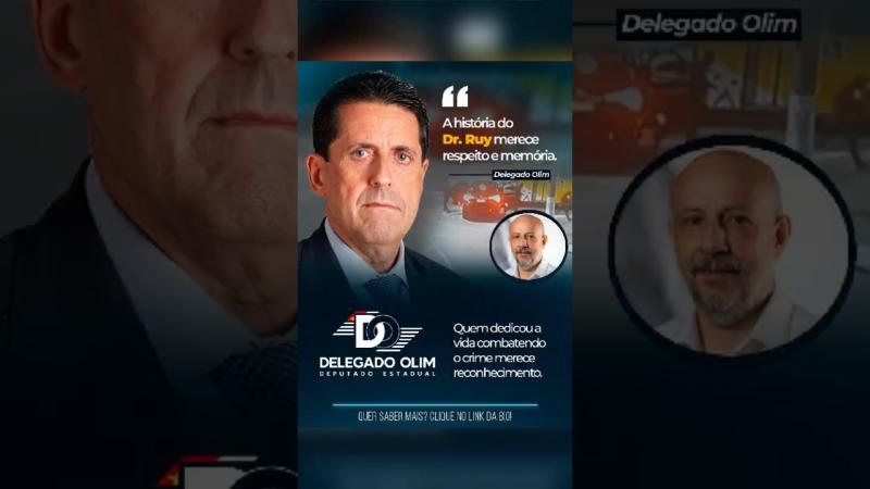 DELEGADO OLIM NA PROTEÇÃO DE QUEM 
