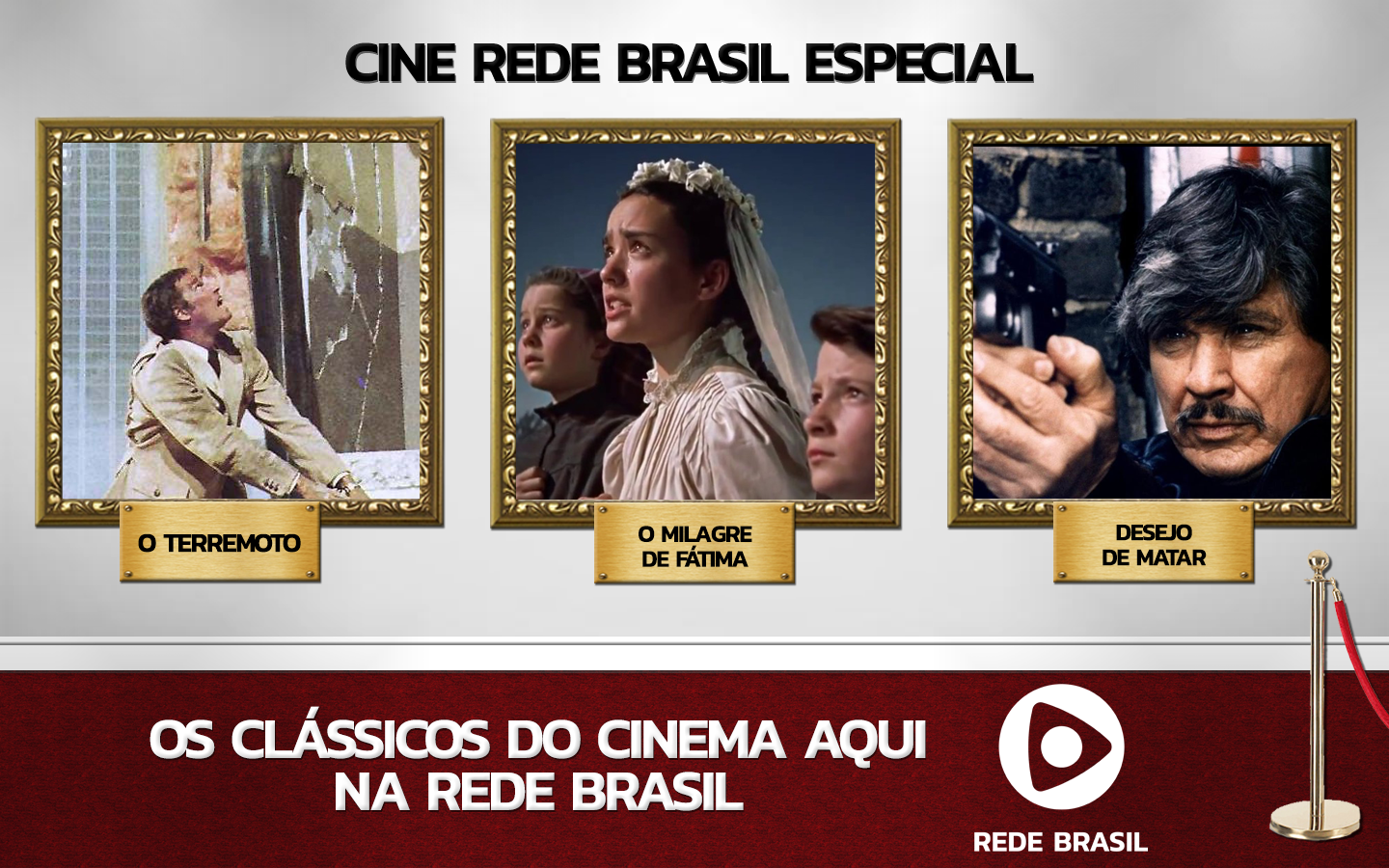 PROGRAMAÇÃO GANHA TRÊS SESSÃO DE FILMES - Rede Brasil